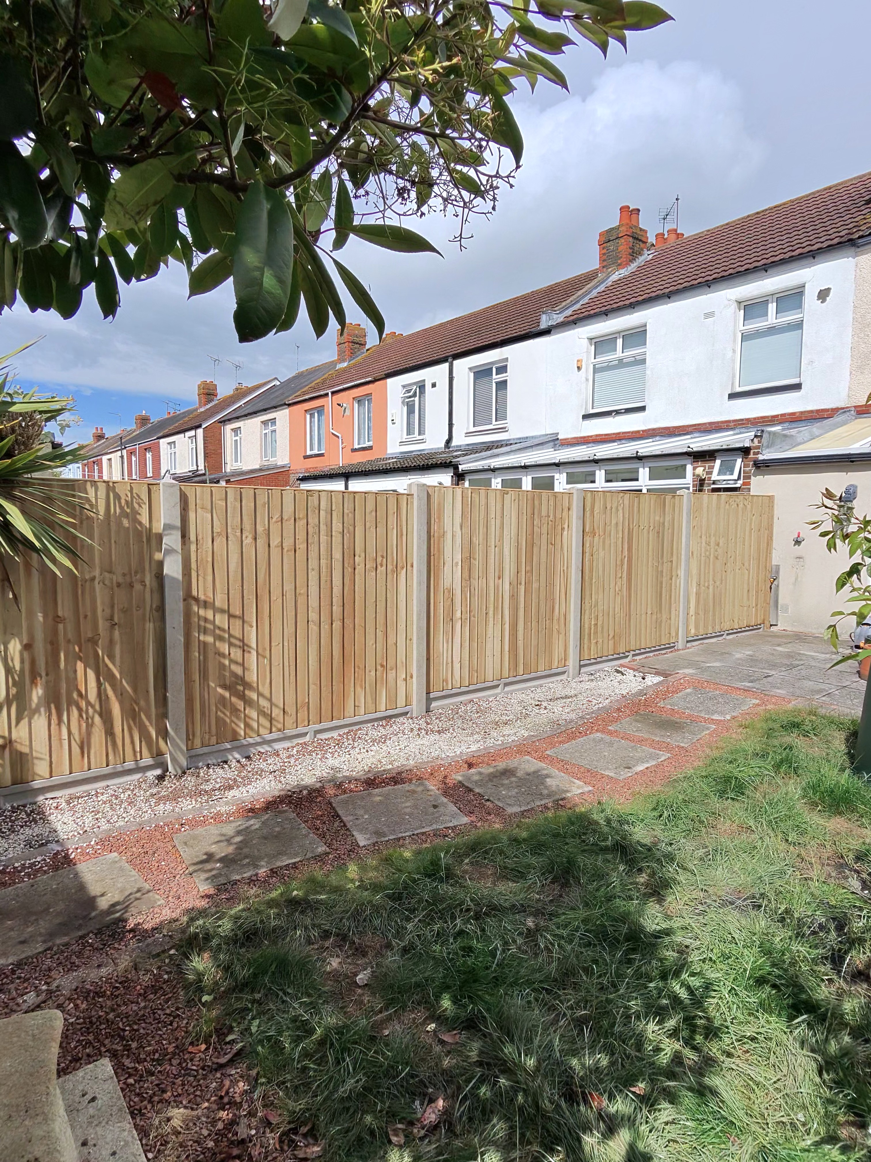 Premium Double Slatted Fence Panels