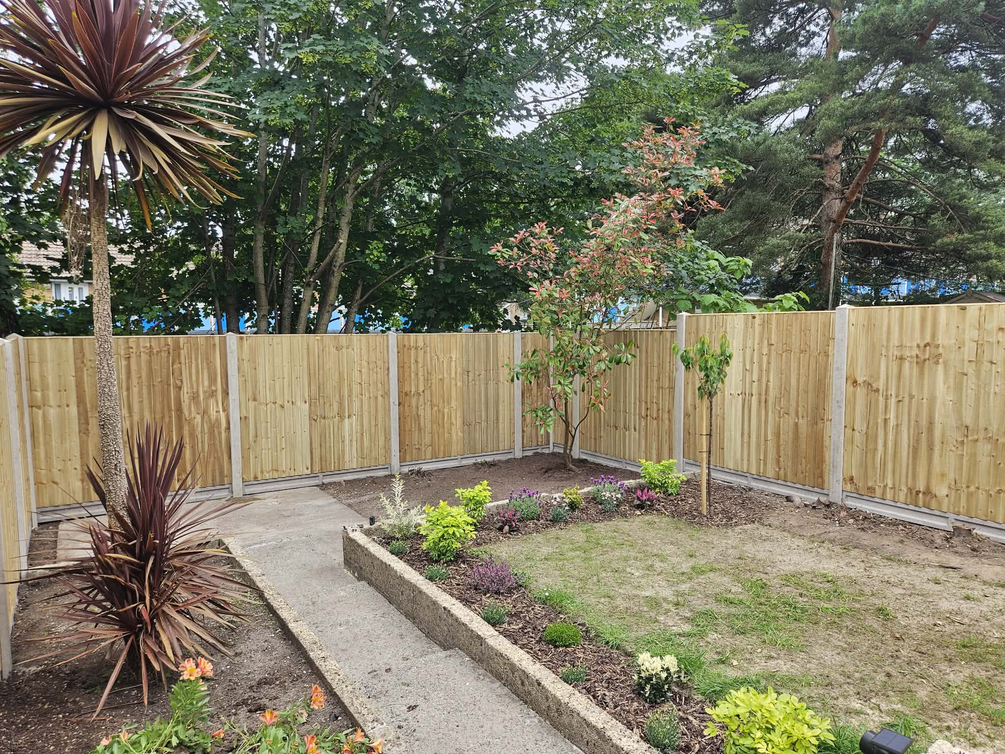 Premium Double Slatted Fence Panels